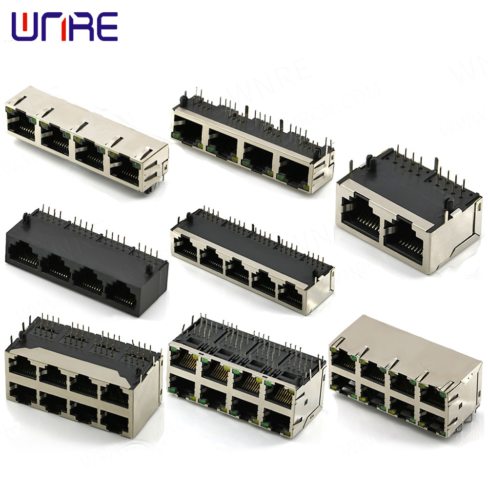 China Top Quality Usb To Rj45 - 8p8c rj45 rj11 Modular Plug Cable Connector  PCB Mount Jack Female Socket Network Interface Cable RJ45 Connector –  Weinuoer Manufacturer and Supplier