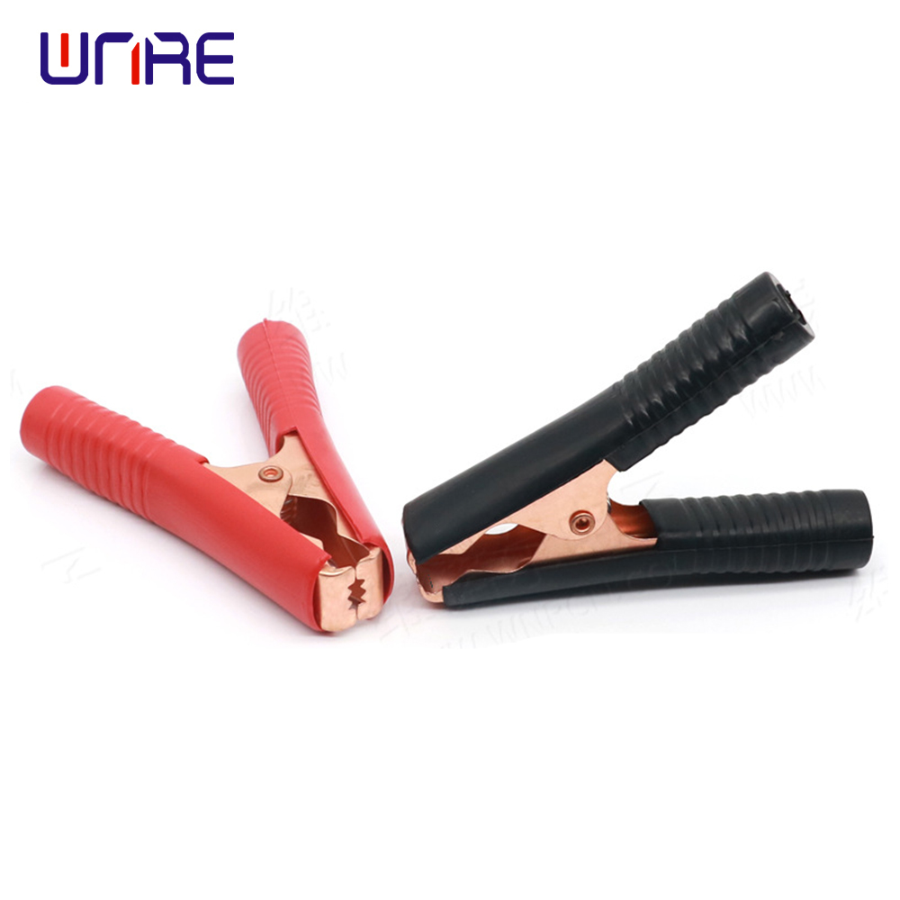 China Red+Black Car Alligator Clips Battery Clamps Crocodile Clip 100A  Aligator Clips Manufacturer and Supplier
