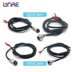 OEM/ODM China China Waterproof Cable Connector M16 2 Pin Metal Circular Connector