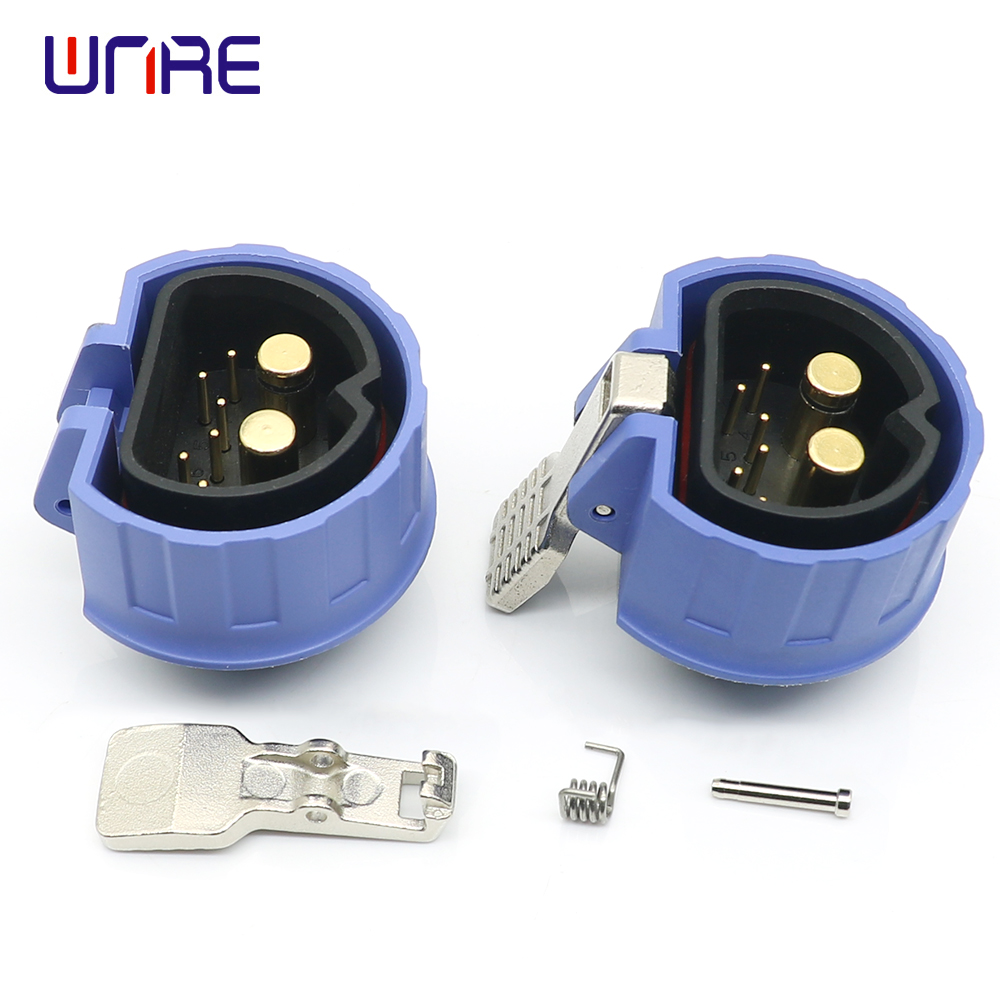 M36 2+6 male female electric vehicle charging connector