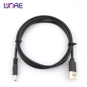 Power Cable 0.8m DC 5521 Plug Male To Type Usa ka USB Male Fast Charging Power Extension Cord Cable