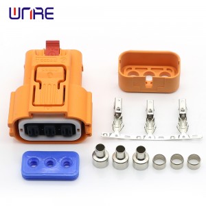 Low Current Three-core Plug Connector New Energy Electric Vehicle Car Batteries Charger Plugs Terminal Socket 2.5/4/6mm² For Cable