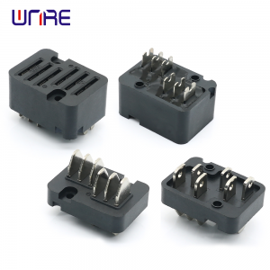 Pitch 5.0MM 6 Positions High Current 30A Blade Battery Connector Plug Socket Male Female